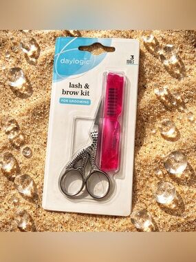 Lash & Brow Kit with Silver and Pink Tools